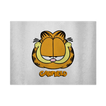Garfield, Επιφάνεια κοπής γυάλινη (38x28cm)
