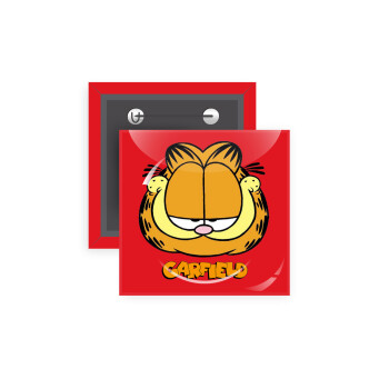 Garfield, Κονκάρδα παραμάνα τετράγωνη 5x5cm