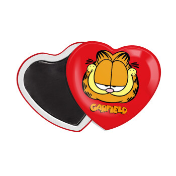 Garfield, Μαγνητάκι καρδιά (57x52mm)