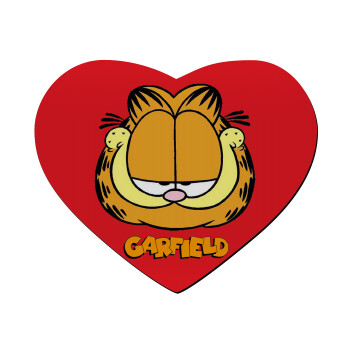 Garfield, Mousepad καρδιά 23x20cm