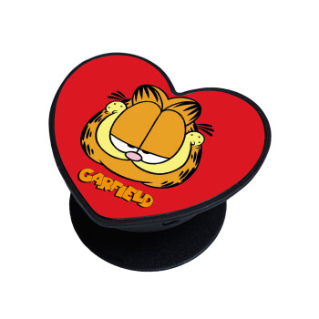 Garfield, Phone Holders Stand  καρδιά Μαύρο Βάση Στήριξης Κινητού στο Χέρι