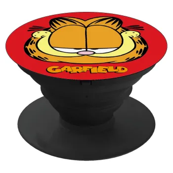 Garfield, Phone Holders Stand  Μαύρο Βάση Στήριξης Κινητού στο Χέρι