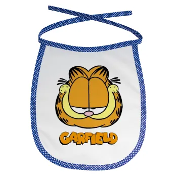 Garfield, Σαλιάρα μωρού αλέκιαστη με κορδόνι Μπλε