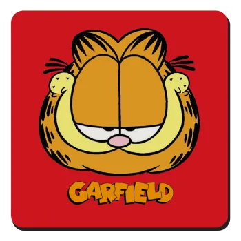Garfield, Τετράγωνο μαγνητάκι ξύλινο 9x9cm