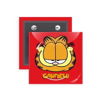 Garfield, Κονκάρδα παραμάνα τετράγωνη 5x5cm