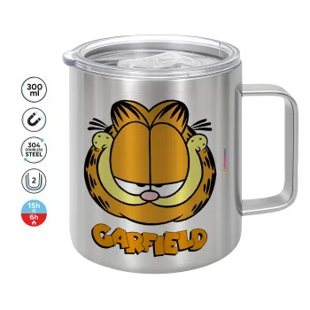 Garfield, Κούπα Ανοξείδωτη διπλού τοιχώματος 300ml