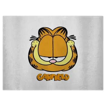 Garfield, Επιφάνεια κοπής γυάλινη (38x28cm)