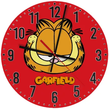 Garfield, Ρολόι τοίχου ξύλινο (30cm)