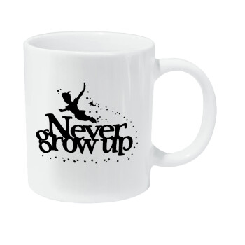 Peter pan, Never Grow UP, Κούπα Giga, κεραμική, 590ml