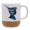 Ceramic coffee mug Cork (MAT), 330ml