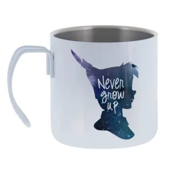 Never Grow UP — Κούπα Ανοξείδωτη διπλού τοιχώματος 400ml