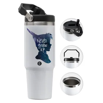 Never Grow UP, Θερμός Ανοξείδωτο 30oz με χερούλι