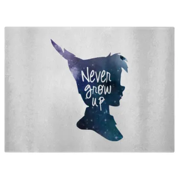 Never Grow UP, Επιφάνεια κοπής γυάλινη (38x28cm)