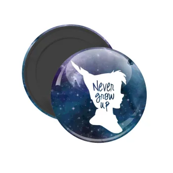 Never Grow UP, Μαγνητάκι ψυγείου στρογγυλό διάστασης 5cm