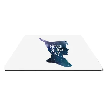 Never Grow UP, Mousepad rect 27x19cm