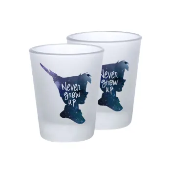 Never Grow UP, Σφηνοπότηρα γυάλινα 45ml του πάγου (2 τεμάχια)