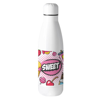 SWEET, Μεταλλικό παγούρι θερμός (Stainless steel), 500ml