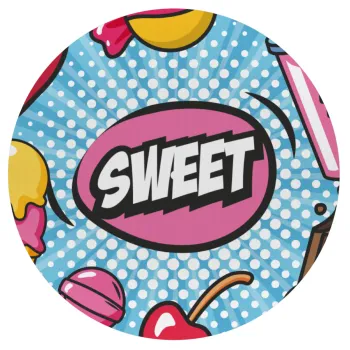 SWEET, Mousepad Στρογγυλό 20cm