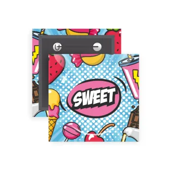 SWEET, Κονκάρδα παραμάνα τετράγωνη 5x5cm