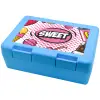 Παιδικό δοχείο κολατσιού ΓΑΛΑΖΙΟ 185x128x65mm (BPA free πλαστικό)