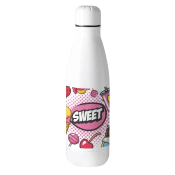 SWEET, Μεταλλικό παγούρι θερμός (Stainless steel), 500ml
