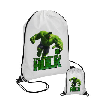 Hulk, Τσάντα πουγκί με μαύρα κορδόνια (1 τεμάχιο)
