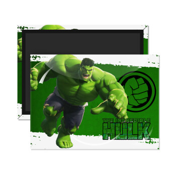 Hulk, Ορθογώνιο μαγνητάκι ψυγείου διάστασης 9x6cm