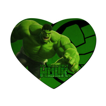 Hulk, Mousepad καρδιά 23x20cm