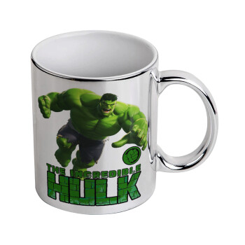 Hulk, Κούπα κεραμική, ασημένια καθρέπτης, 330ml