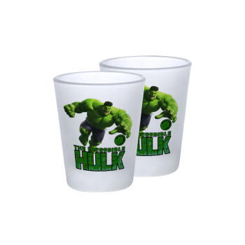 Hulk, Σφηνοπότηρα γυάλινα 45ml του πάγου (2 τεμάχια)