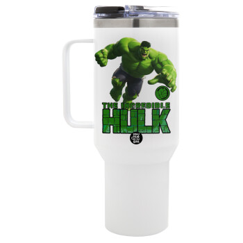 Hulk, Mega Tumbler με καπάκι, διπλού τοιχώματος (θερμό) 1,2L