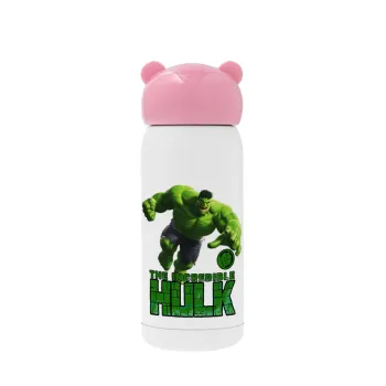 Hulk, Pink stainless steel thermal flask, 320ml