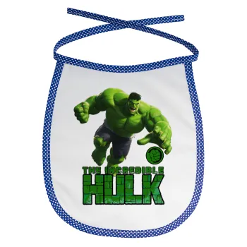 Hulk, Σαλιάρα μωρού αλέκιαστη με κορδόνι Μπλε