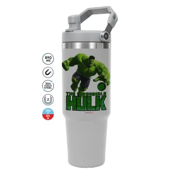 Hulk, ΓΚΡΙ χρώματος Θερμός Ανοξείδωτο 890ml (30oz) με χερούλι