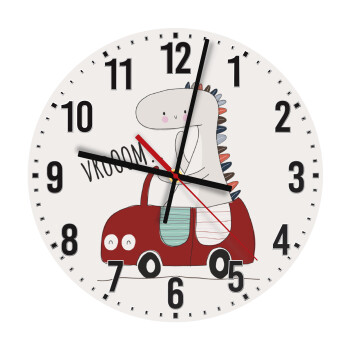 Βρουμ βρουμ, Ρολόι τοίχου ξύλινο (30cm)