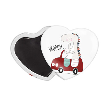 Βρουμ βρουμ, Μαγνητάκι καρδιά (57x52mm)