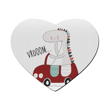 Βρουμ βρουμ, Mousepad heart 23x20cm