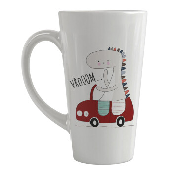 Βρουμ βρουμ, Κούπα κωνική Latte Μεγάλη, κεραμική, 450ml