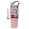 Pink color, 890ml (30oz) stainless Steel Tumbler with Handle