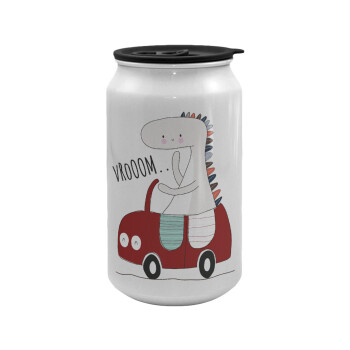 Βρουμ βρουμ, Κούπα ταξιδιού μεταλλική με καπάκι (tin-can) 500ml
