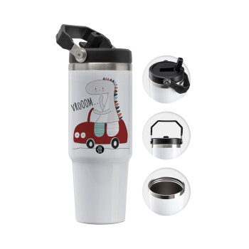 Βρουμ βρουμ, 30oz stainless Steel Tumbler with Handle