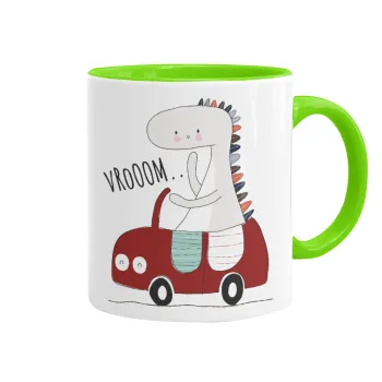 Βρουμ βρουμ, Κούπα χρωματιστή βεραμάν, κεραμική, 330ml