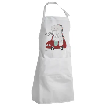 Βρουμ βρουμ, Ποδιά Σεφ Ολόσωμη Ενήλικων (με ρυθμιστικά και 2 τσέπες)