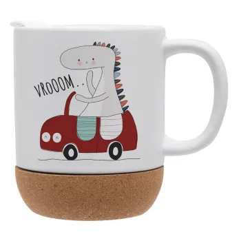 Βρουμ βρουμ, Ceramic coffee mug Cork (MAT), 330ml