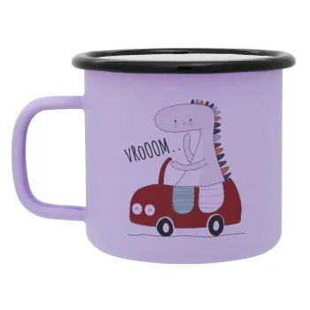 Βρουμ βρουμ, Κούπα Μεταλλική εμαγιέ ΜΑΤ Light Pastel Purple 360ml