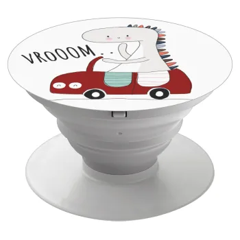 Βρουμ βρουμ, Phone Holders Stand  White Hand-held Mobile Phone Holder