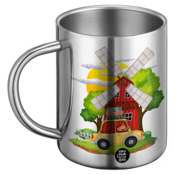 Toy car, BIG Mug Stainless steel double wall (450ml)