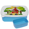 ΜΠΛΕ παιδικό δοχείο φαγητού (lunchbox) πλαστικό (BPA-FREE) Lunch Βox M18 x Π13 x Υ6cm
