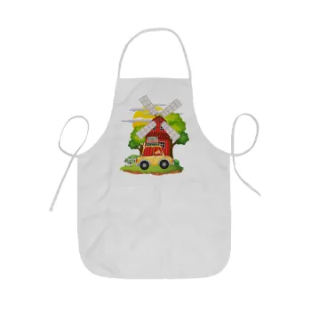 Toy car, Ποδιά Σεφ ολόσωμη κοντή  Παιδική (44x62cm)