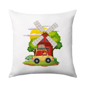 Toy car, Μαξιλάρι καναπέ 40x40cm περιέχεται το  γέμισμα